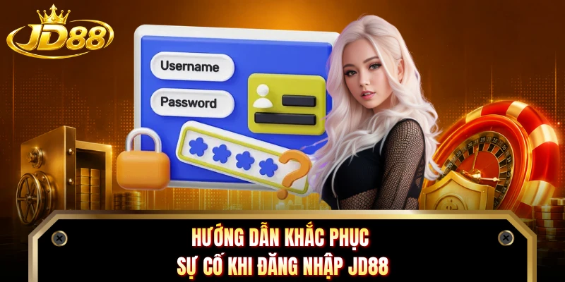 Hướng dẫn giải quyết sự cố khi đăng nhập JD88