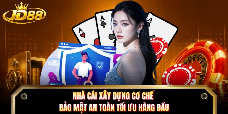 Nhà cái xây dựng cơ chế bảo mật an toàn tối ưu hàng đầu