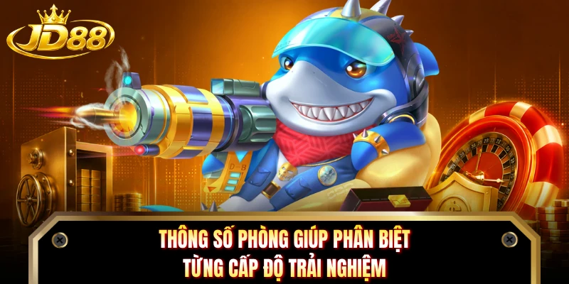 Thông số phòng giúp phân biệt từng cấp độ trải nghiệm
